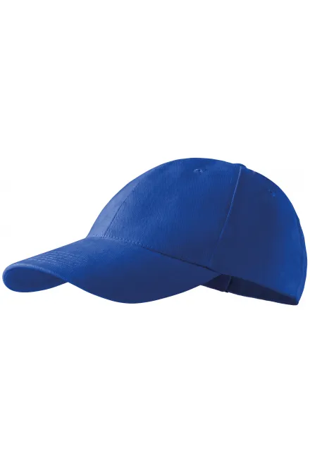 6-Panel-Baseballmütze, königsblau