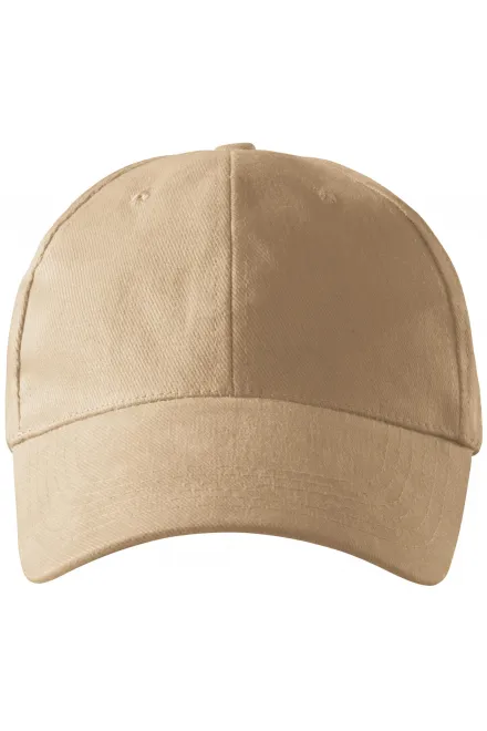 6-Panel-Baseballmütze - sandig, einstellbar