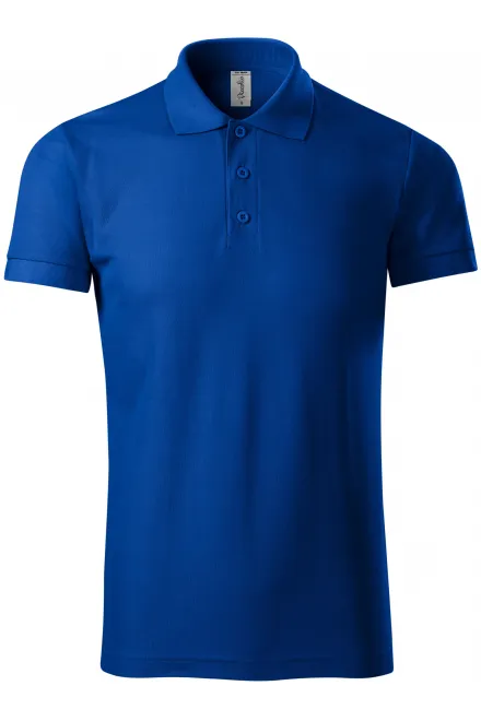 Bequemes Poloshirt für Herren - königsblau, S