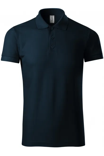 Bequemes Poloshirt für Herren - dunkelblau, S