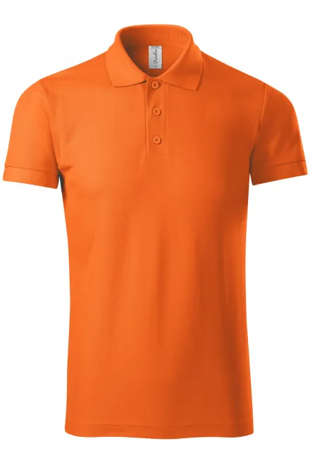 Bequemes Poloshirt für Herren - orange, S
