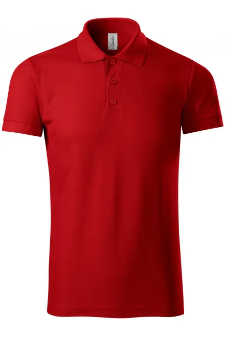 Bequemes Poloshirt für Herren - rot, S