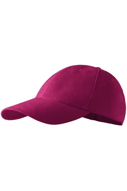 casquette 6 panneaux, fuchsia
