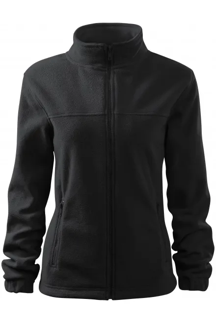 Damen Fleecejacke - Ebenholz Grau, XS