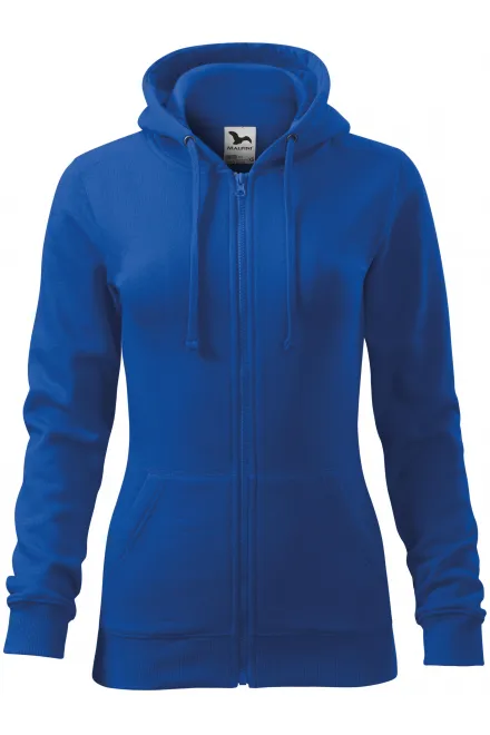 Damen Hoodie mit Kapuze - königsblau, XS