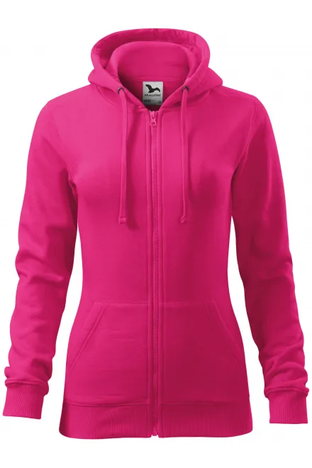 Damen Hoodie mit Kapuze - lila, XS
