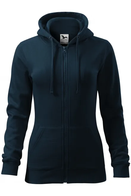 Damen Hoodie mit Kapuze - dunkelblau, XS