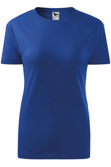 Damen klassisches T-Shirt - königsblau, S