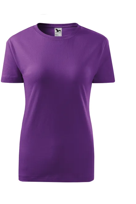 Damen klassisches T-Shirt - lila, S