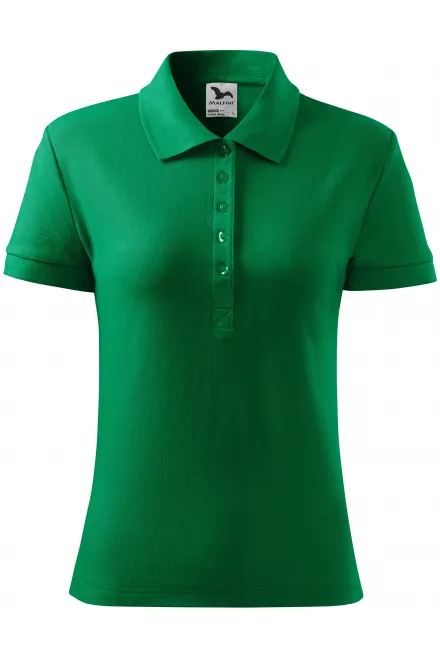 Damen Poloshirt - Grasgrün, S