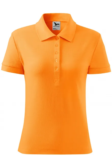 Damen Poloshirt - Mandarine, S