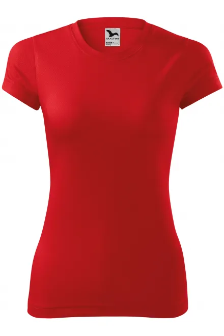 Damen Sport T-Shirt - rot, M