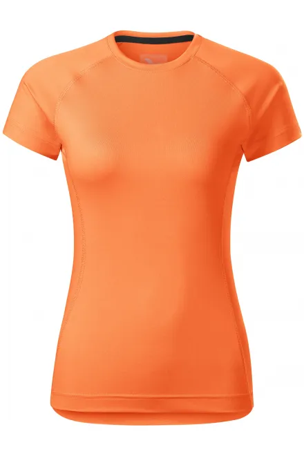 Damen-T-Shirt für den Sport - Neon Mandarine, XS