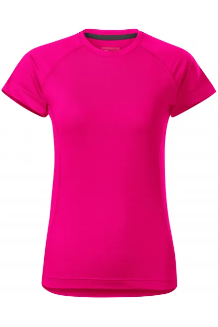 Damen-T-Shirt für den Sport - neon pink, XS