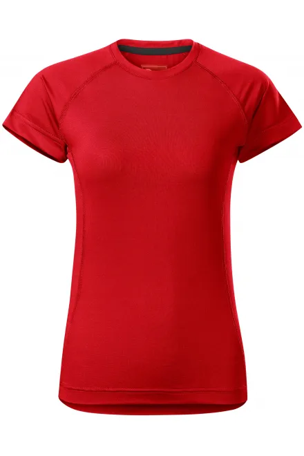 Damen-T-Shirt für den Sport - rot, XS