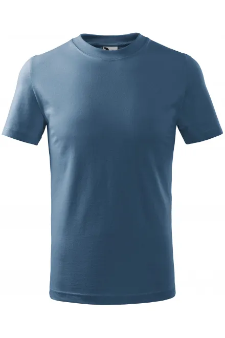 Das einfache T-Shirt der Kinder - denim, 158 cm / 12 Jahre