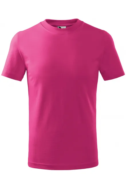 Das einfache T-Shirt der Kinder - himbeere, 158 cm / 12 Jahre