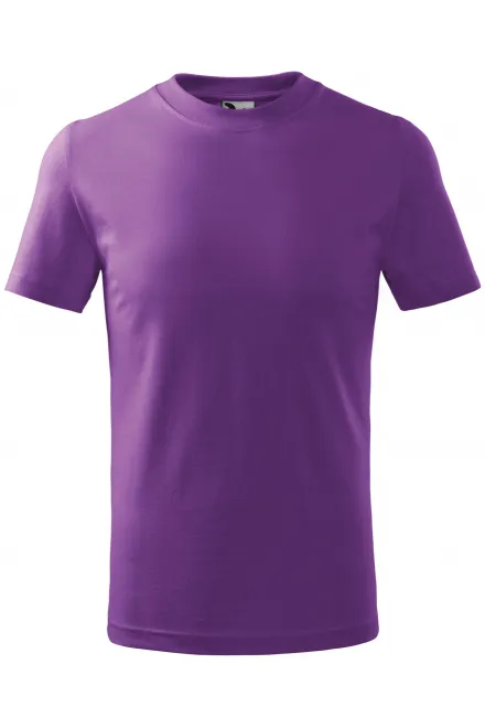 Das einfache T-Shirt der Kinder - lila, 158 cm / 12 Jahre