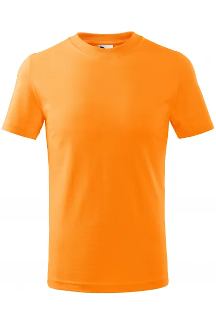 Das einfache T-Shirt der Kinder - Mandarine, 158 cm / 12 Jahre