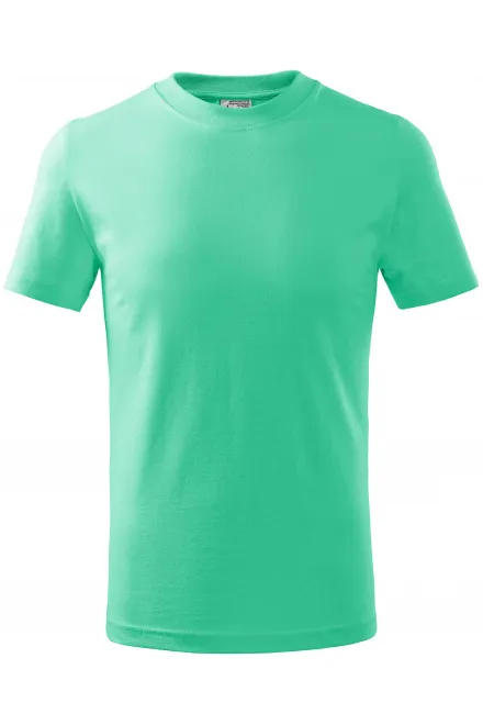 Das einfache T-Shirt der Kinder - Minze, 158 cm / 12 Jahre