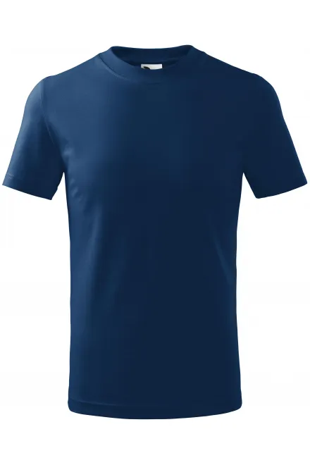 Das einfache T-Shirt der Kinder - Mitternachtsblau, 158 cm / 12 Jahre