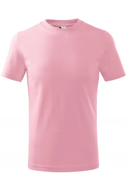 Das einfache T-Shirt der Kinder - rosa, 158 cm / 12 Jahre
