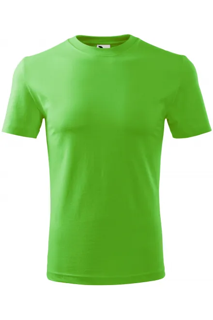 Das klassische T-Shirt der Männer - Apfelgrün, S