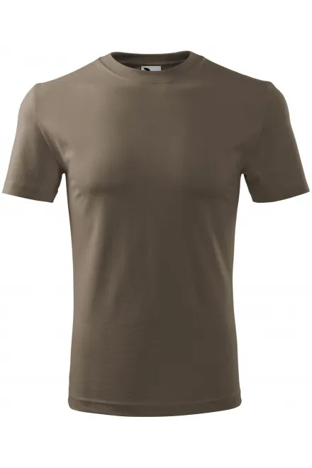 Das klassische T-Shirt der Männer - army, S