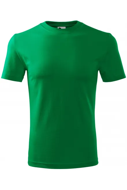 Das klassische T-Shirt der Männer - Grasgrün, S