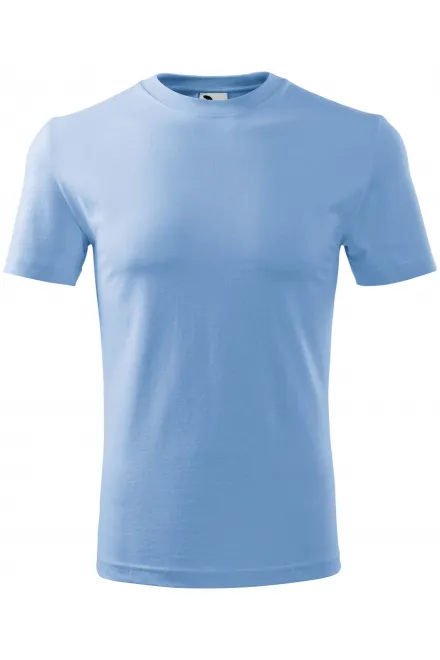 Das klassische T-Shirt der Männer - Himmelblau, S