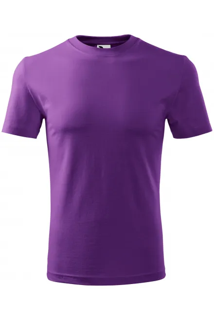 Das klassische T-Shirt der Männer - lila, S