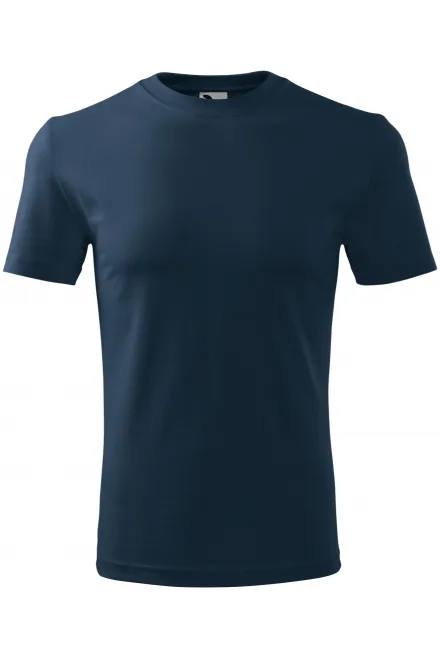 Das klassische T-Shirt der Männer - dunkelblau, S
