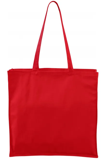 Einkaufstasche groß - rot, uni