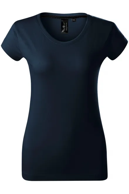 Exklusives Damen T-Shirt - dunkelblau, XS