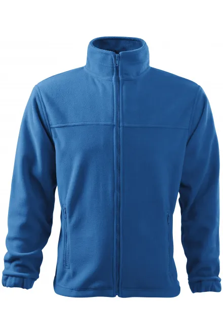 Fleecejacke für Herren - hellblau, S