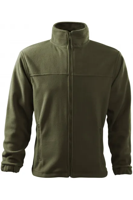 Fleecejacke für Herren - military, S