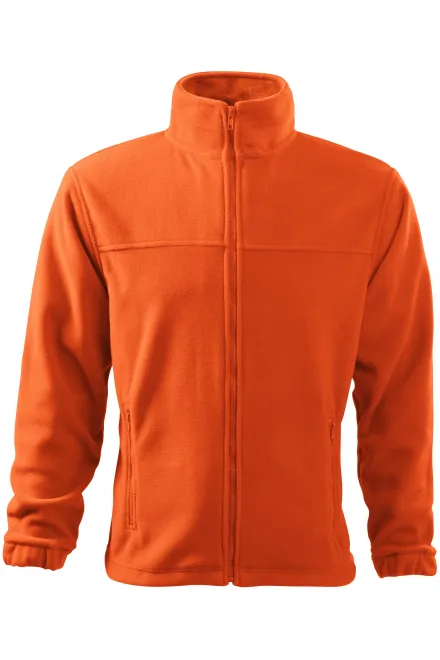 Fleecejacke für Herren - orange, S