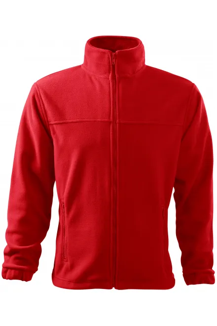 Fleecejacke für Herren - rot, S