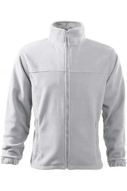 Fleecejacke für Herren - weiß, S