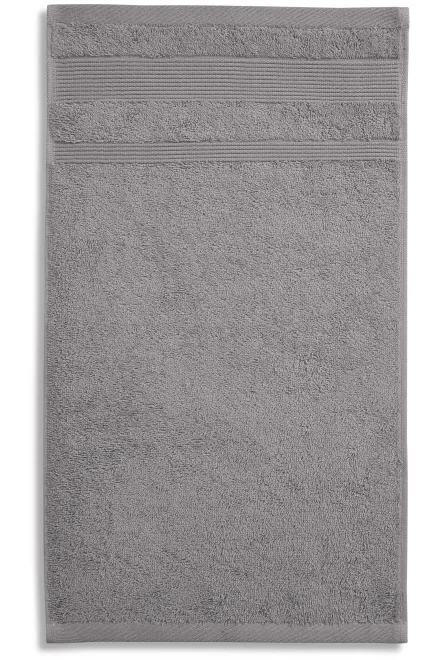 Handtuch aus Bio-Baumwolle, altes Silber