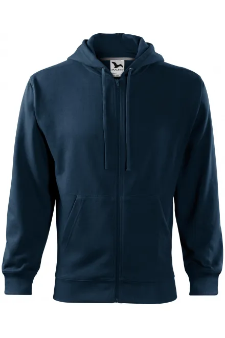 Herren Sweatshirt mit Kapuze - dunkelblau, M