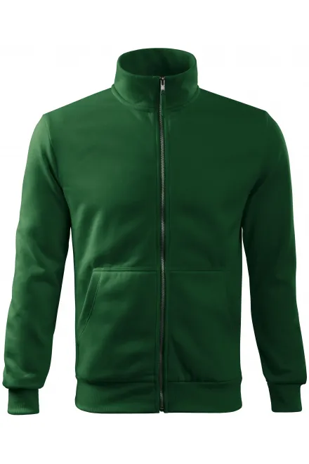 Herren Sweatshirt ohne Kapuze - Flaschengrün, S