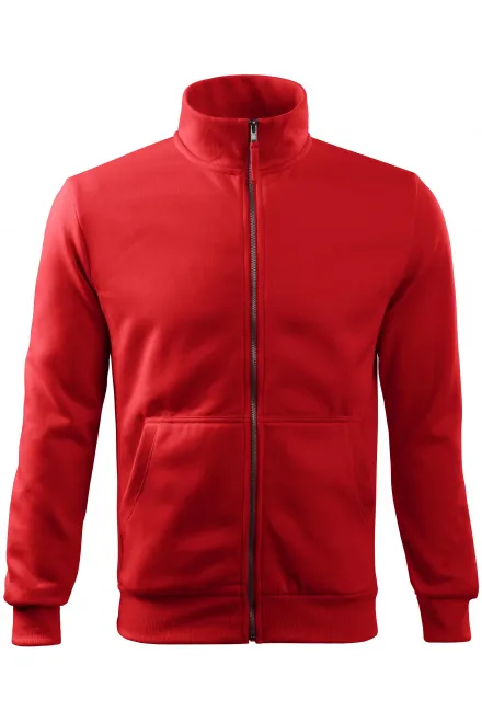 Herren Sweatshirt ohne Kapuze - rot, S