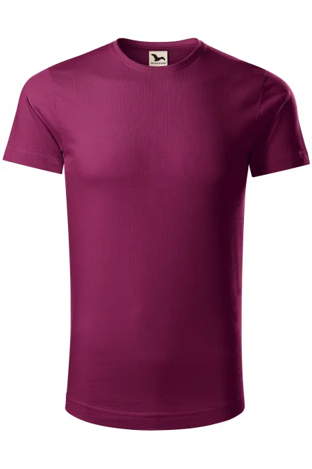 Herren T-Shirt aus Bio-Baumwolle - fuchsie, S