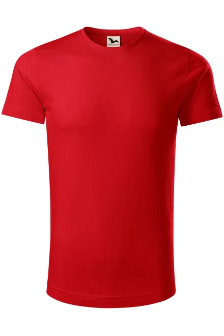 Herren T-Shirt aus Bio-Baumwolle - rot, S