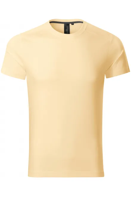 Herren T-Shirt verziert - vanille, S