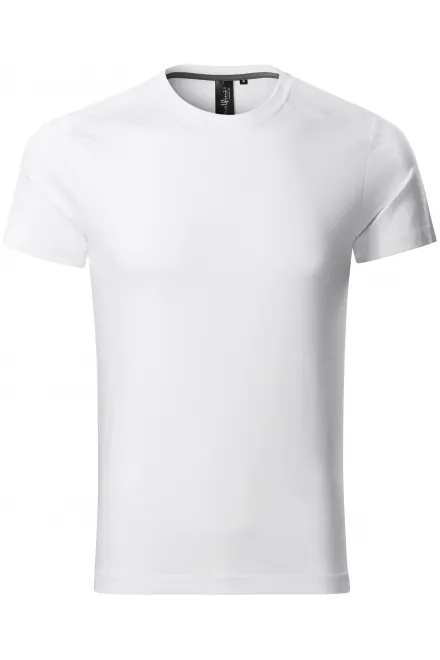 Herren T-Shirt verziert - weiß, S