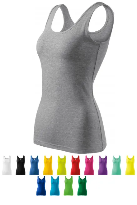 Dame singlet, tamno sivi mramor