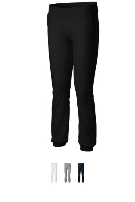 Damen Jogginghose mit Taschen, schwarz