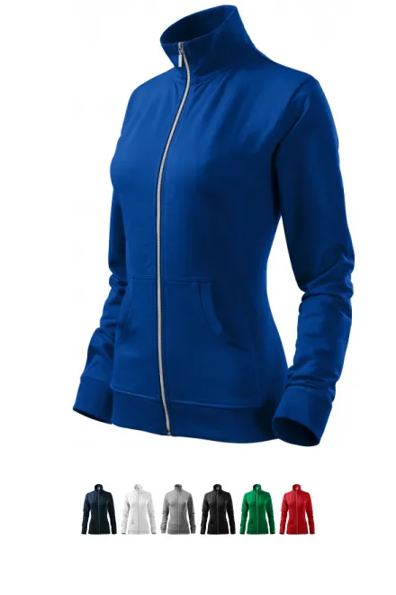 Damen Sweatshirt ohne Kapuze, königsblau